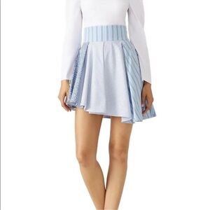 Petersyn x Revolve Captiva Blue White Asymmetric Tinsley Skirt - REPAIRED